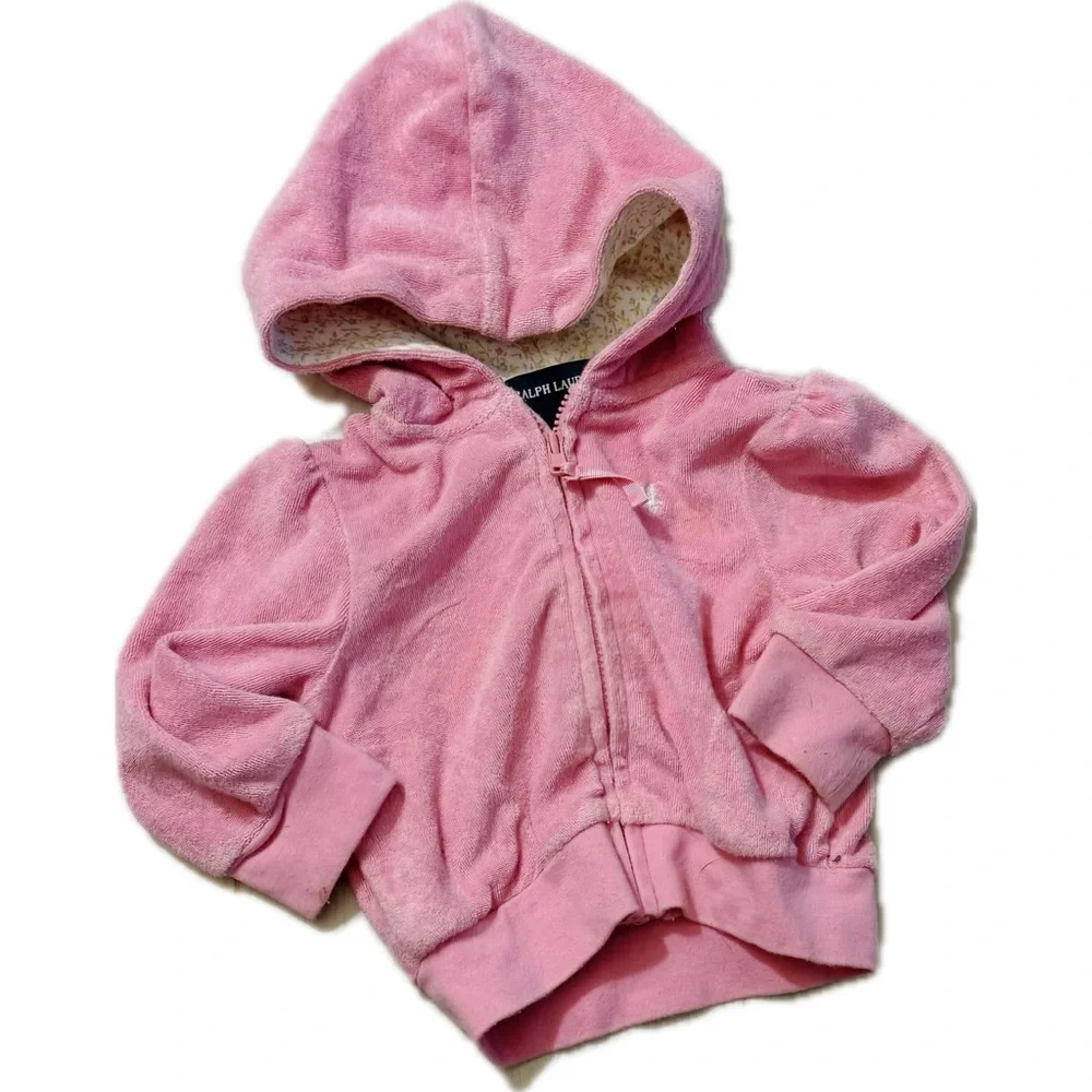 Ralph Lauren Pink Kids Matching Set‎